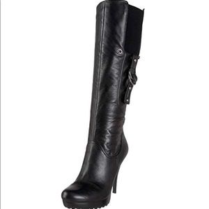 GUESS Hearne Boots - Genuine Leather Upper